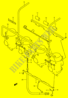 CARBURETOR FITTINGS (MODEL L/M/N/P/R/S/T) for Suzuki GSX-F 600 1995