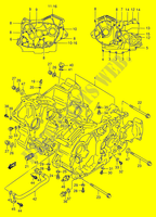 CRACKCASE COVER for Suzuki VX 800 1991
