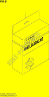 WHEEL BEARING KIT for Suzuki V-STROM 650 2014