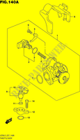 THROTTLE BODY ENGINE/TRANSMISSION 50 suzuki-motorcycle UZ 2015 11440010
