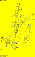 STEERING COLUMN (VL1500L4 E24) for Suzuki INTRUDER 1500 2014
