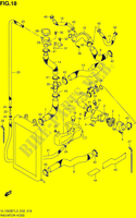 RADIATOR HOSE (VL1500BTL3 E02) for Suzuki INTRUDER 1500 2013