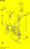 THROTTLE BODY (VL1500BTL4 E33) for Suzuki BOULEVARD 1500 2014