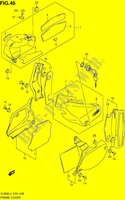 REAR FAIRING (VL800CL4 E24) for Suzuki INTRUDER 800 2014