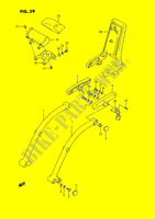 BACKREST (MODELE H/J/K/L/M/N/P/R E22) for Suzuki INTRUDER 1400 1990