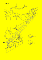 INDICATORS (MODELE H/J/K/L/M/N/P/R) for Suzuki INTRUDER 1400 1990