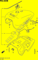 FUEL TANK (VZR1800BZL5 E33) for Suzuki BOULEVARD 1800 2015