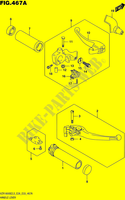 HANDGRIPS   LEVERS  (VZR1800BZL5 E28) for Suzuki BOULEVARD 1800 2015