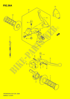 HANDGRIPS   LEVERS  (MODEL L0) for Suzuki DR 200 2010