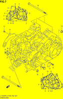 CASING for Suzuki KINGQUAD 400 2014