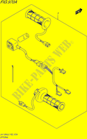 OPTIONS (GRIP HEATER SET)  (UK110NXL5 P02) for Suzuki ADDRESS 110 2015