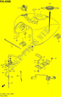 FUEL TANK (VL1500BL4 E24) for Suzuki INTRUDER 1500 2014