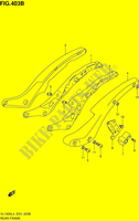 REAR FRAME (VL1500BL4 E24) for Suzuki INTRUDER 1500 2014