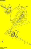 REAR WHEEL (VL1500BL4 E24) for Suzuki INTRUDER 1500 2014