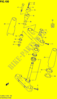 STEERING COLUMN (VL800CL4 E19) for Suzuki INTRUDER 800 2014