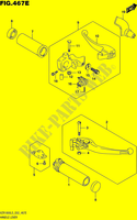 HANDGRIPS   LEVERS  (VZR1800BZL5 E19) for Suzuki INTRUDER 1800 2015