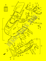 FAIRING (MODEL J) for Suzuki GSX-F 1100 1991