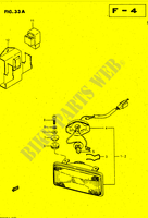 CORNERING LAMP (GV1400GCJ) for Suzuki CAVALCADE 1400 1988