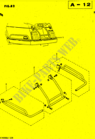 SADDLEBAG TRIM SET (OPTIONAL) for Suzuki CAVALCADE 1400 1988