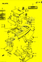 UPPER FAIRING (MODEL J) for Suzuki CAVALCADE 1400 1988