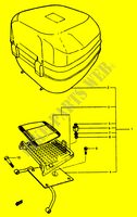 SADDLE BOX (OPTIONAL) for Suzuki AP 50 1994