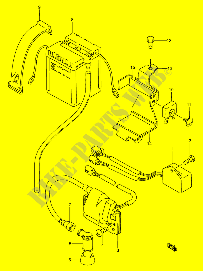 ELECTRICAL (P36) for Suzuki AP 100 1994