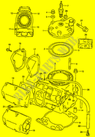 CYLINDER (MODEL T/V/W) for Suzuki RM 250 1997