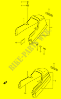 REAR FAIRING   SEAT COWL (MODEL M) for Suzuki RG 80 1988