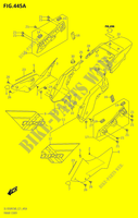 REAR FAIRINGS (DL1050RC) for Suzuki V-STROM 1050 2020