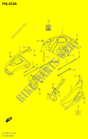 FUEL TANK COVER for Suzuki V-STROM 1000 2015
