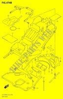 REAR FENDER (GSX1300RA:L4:E19) for Suzuki HAYABUSA 1300 2014