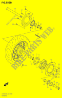 REAR WHEEL (DL1050UC,DL1050WC) for Suzuki V-STROM 1050 2021