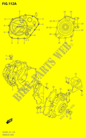 CRANKCASE COVER for Suzuki V-STROM 650 2021