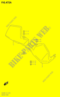 KNUCKLE COVER (DL650XA,DL650XAUE) for Suzuki V-STROM 650 2021