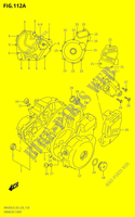 CRANKCASE COVER for Suzuki DR 650 2018