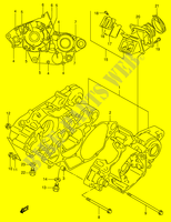 CRANKCASE (MODEL W/X/Y) for Suzuki RM 125 1997