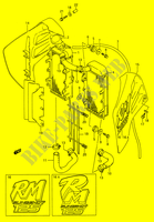 RADIATOR (MODEL K/L) for Suzuki RM 125 1990