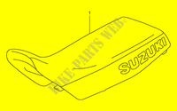 SEAT for Suzuki RM 80 2000