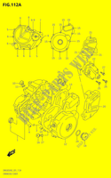 CRANKCASE COVER for Suzuki DR 650 2022