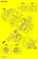 CRANKCASE COVER for Suzuki KINGQUAD 500 2021