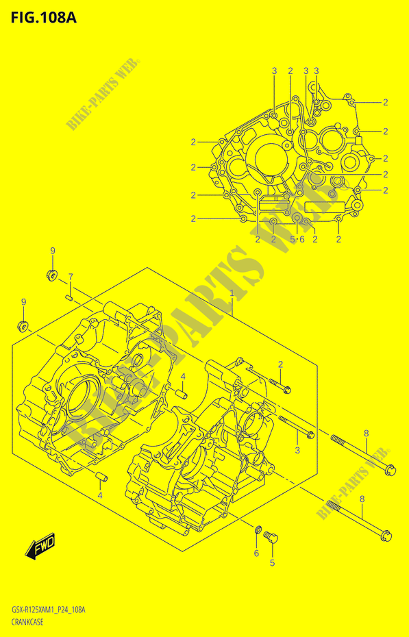 CASING for Suzuki GSX-R 125 2021