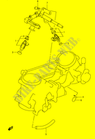 THROTTLE BODY FITTING (MODEL K3/K4/K5/K6) for Suzuki SV 650 2005