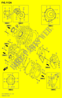 CRANKCASE COVER for Suzuki KATANA 1000 2023