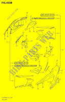REAR FAIRING (DL1050RJ) for Suzuki V-STROM 1050 2023