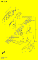 REAR FAIRING (DL1050RR) for Suzuki V-STROM 1050 2023