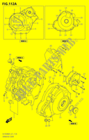 CRANKCASE COVER for Suzuki V-STROM 1050 2023