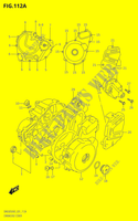 CRANKCASE COVER for Suzuki DR 650 2023
