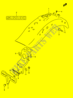 REAR FENDER (MODEL K5/K6/K7/K8) for Suzuki INTRUDER 1400 2008