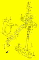 STEERING COLUMN (MODEL W/X) for Suzuki INTRUDER 1500 2014
