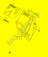 HEADLIGHT COVER for Suzuki TS-R 200 1991